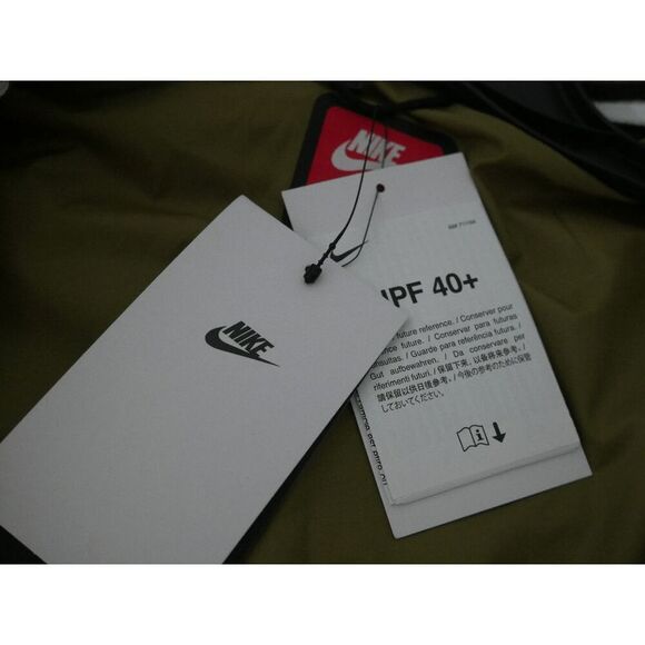 Nike Men’s Tech Woven Utility Vest Green Zip-Up UPF 40+ Jacket Size M - Picture 6 of 7